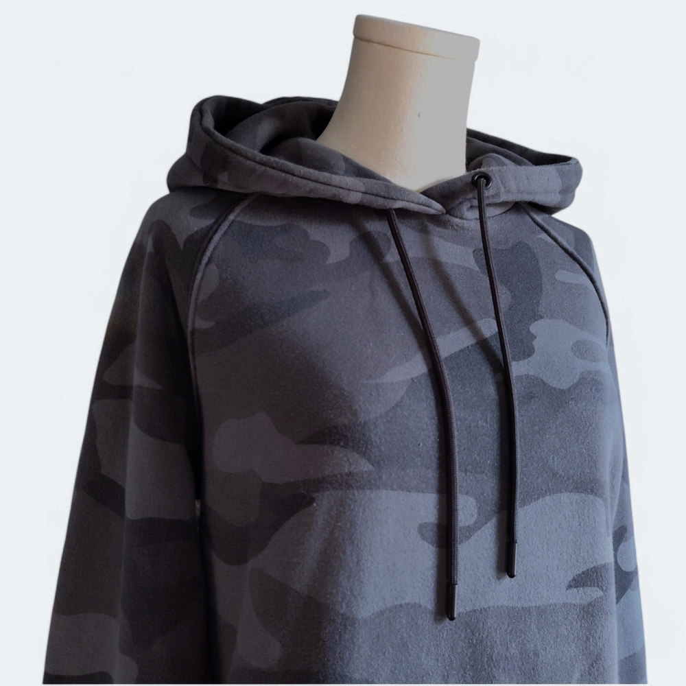 Camo Drawstring Hoodie Size Small CSG - Picture 3 of 9